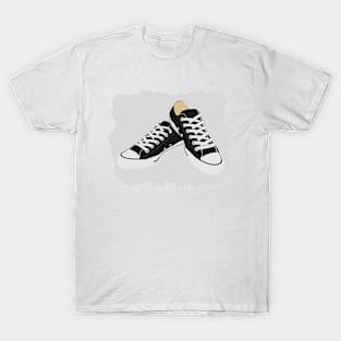 Classic shoes white and black T-Shirt